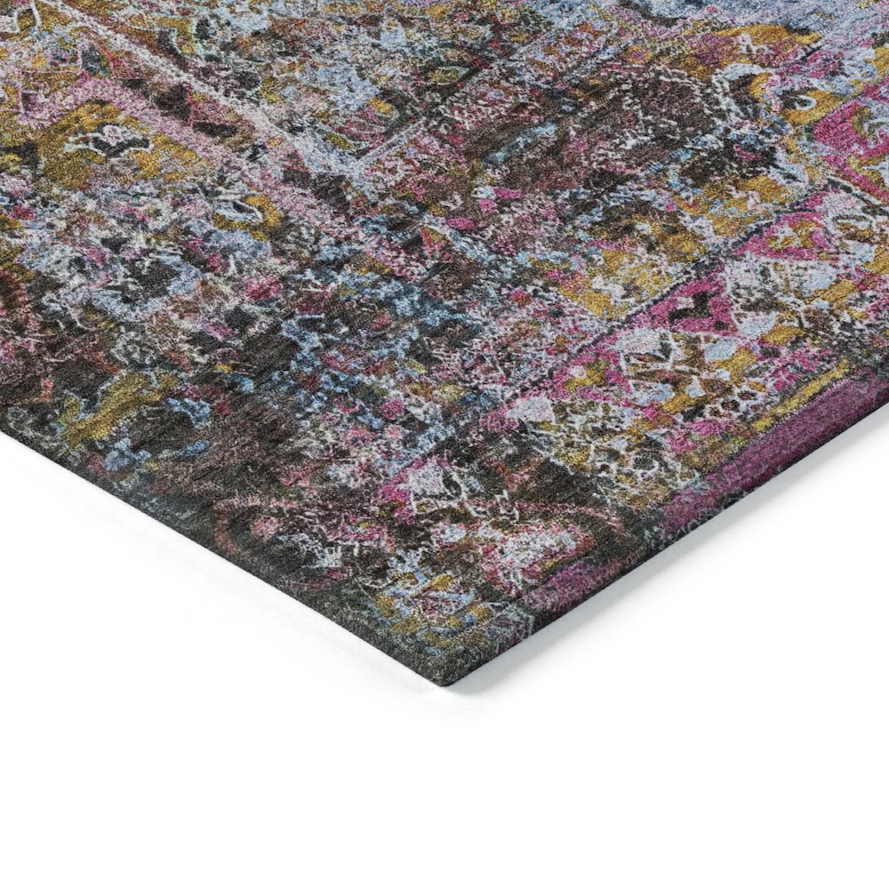 Machine Washable Indoor/Outdoor Chantille ACN2139 Pink 1'8" x 2'6" Rug