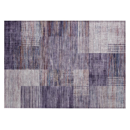 Machine Washable Indoor/Outdoor Chantille ACN2149 Plum 1'8" x 2'6" Rug