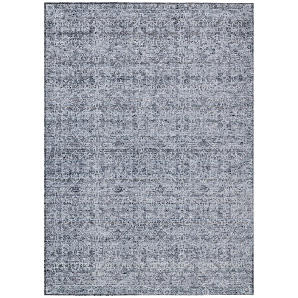 Machine Washable Indoor/Outdoor Chantille ACN2152 Blue 2'6" x 3'10" Rug