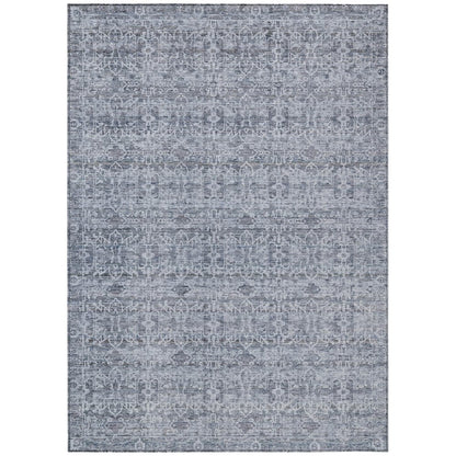 Machine Washable Indoor/Outdoor Chantille ACN2152 Blue 2'6" x 3'10" Rug