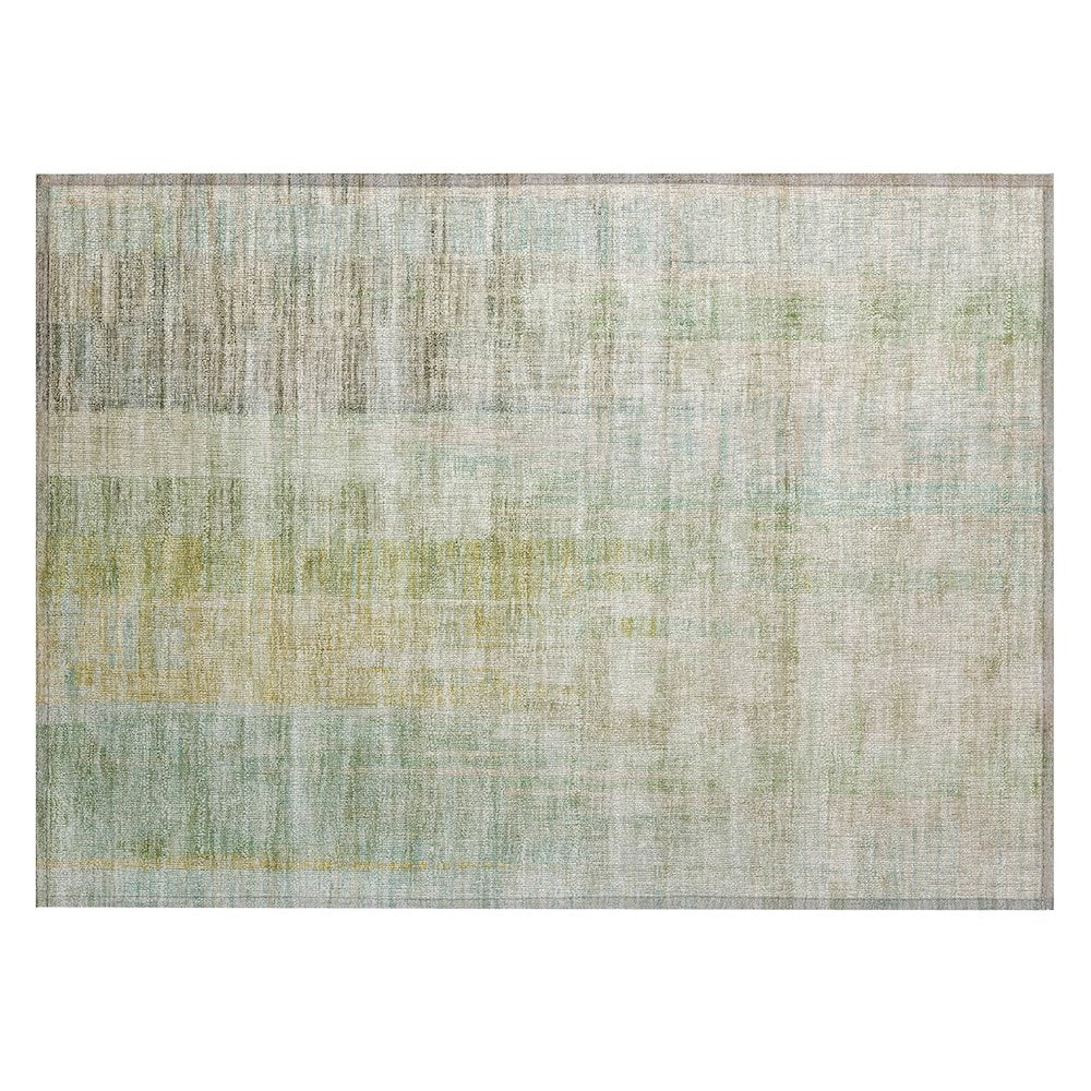 Machine Washable Indoor/Outdoor Chantille ACN2153 Linen 1'8" x 2'6" Rug