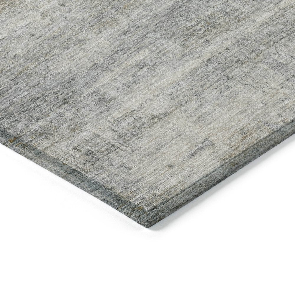 Machine Washable Indoor/Outdoor Chantille ACN2154 Granite 1'8" x 2'6" Rug