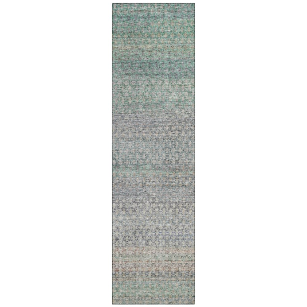 Machine Washable Indoor/Outdoor Chantille ACN2158 Beige 2'3" x 7'6" Runner Rug