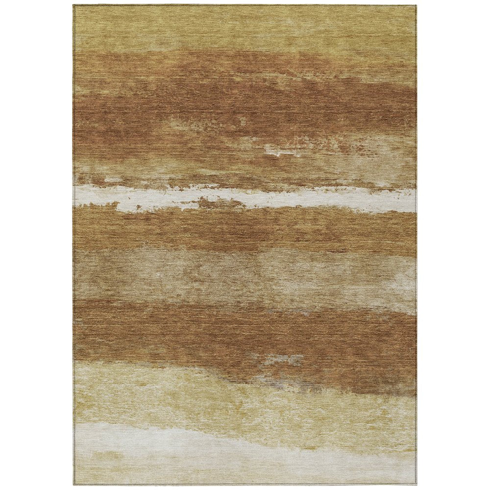 Machine Washable Indoor/Outdoor Chantille ACN2169 Paprika 2'6" x 3'10" Rug