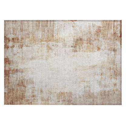 Machine Washable Indoor/Outdoor Chantille ACN2171 Copper 1'8" x 2'6" Rug