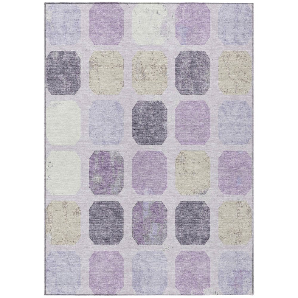 Machine Washable Indoor/Outdoor Chantille ACN2182 Lavender 2'6" x 3'10" Rug