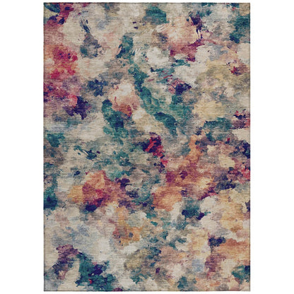 Machine Washable Indoor/Outdoor Chantille ACN2203 Putty 2'6" x 3'10" Rug