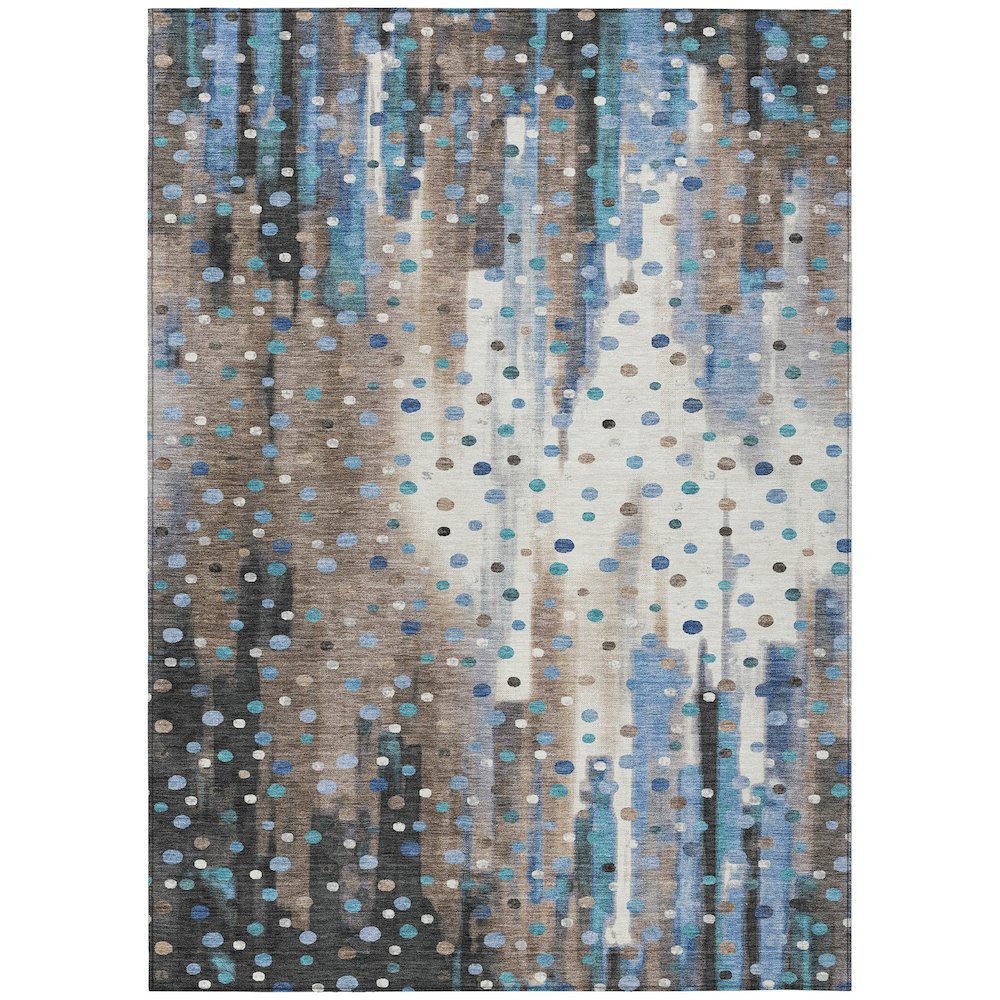 Machine Washable Indoor/Outdoor Chantille ACN2213 Taupe 2'6" x 3'10" Rug