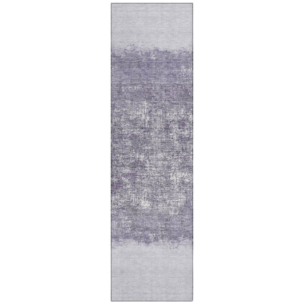 Machine Washable Indoor/Outdoor Chantille ACN2214 Lavender 2'3"x7'6" Runner Rug