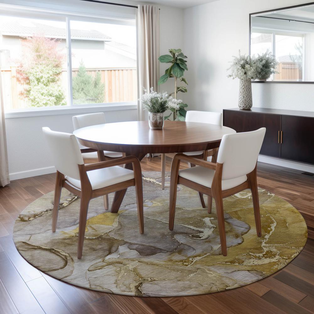 Chantille ACN500 Brown 8' x 8' Rug