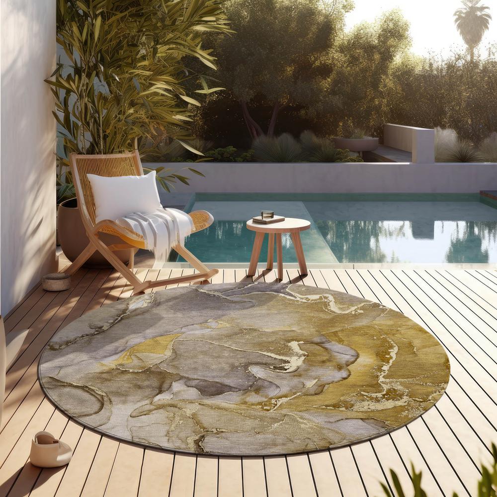 Chantille ACN500 Brown 8' x 8' Rug