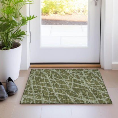Chantille ACN501 Green 1'8" x 2'6" Rug
