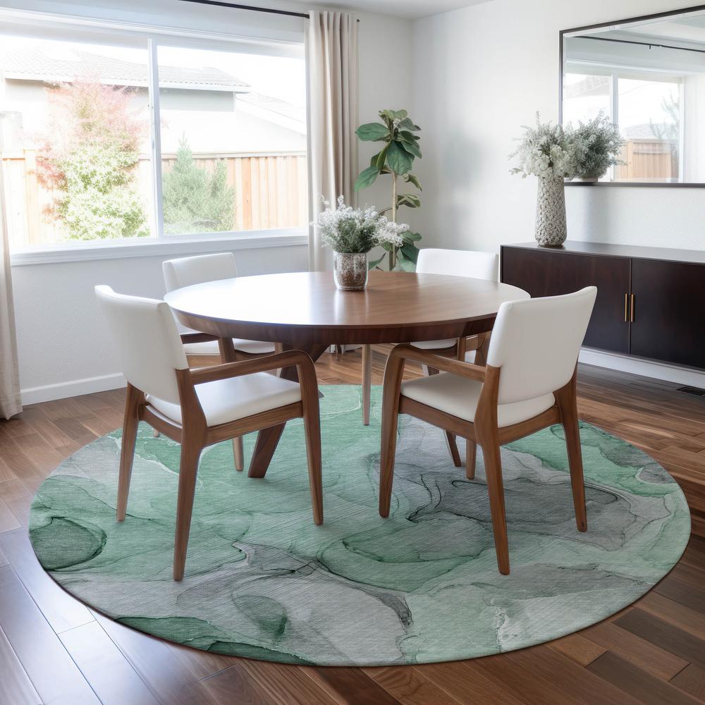 Chantille ACN504 Green 8' x 8' Rug