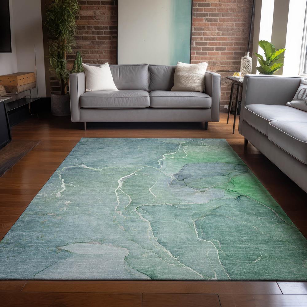 Chantille ACN511 Teal 2'6" x 3'10" Rug