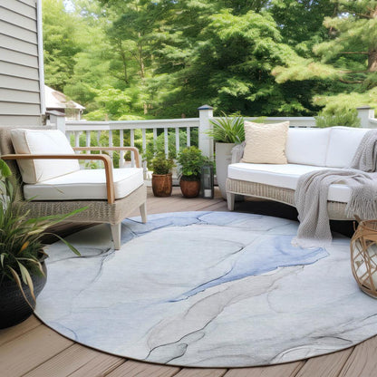 Chantille ACN515 Blue 8' x 8' Rug