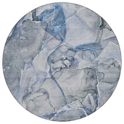 Chantille ACN519 Blue 8' x 8' Rug