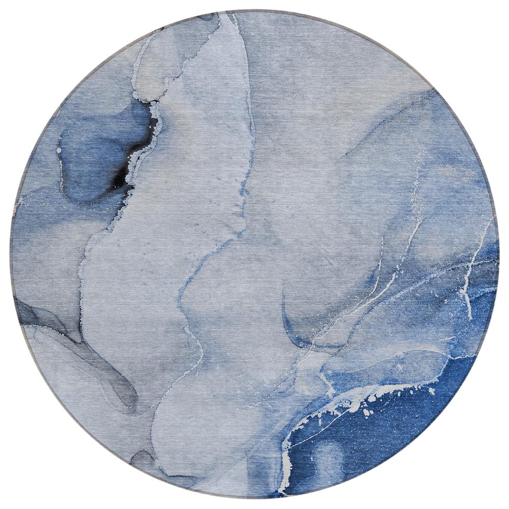 Chantille ACN521 Blue 8' x 8' Rug