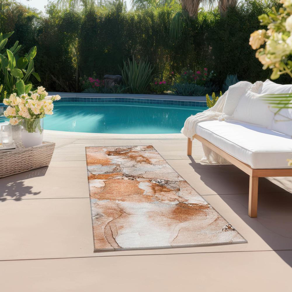 Chantille ACN526 Orange 2'3" x 7'6" Rug