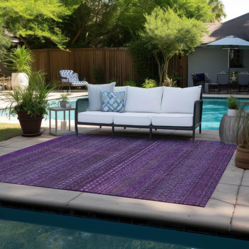 Chantille ACN527 Purple 2'6" x 3'10" Rug