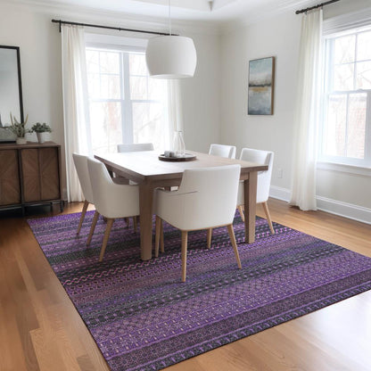 Chantille ACN527 Purple 2'6" x 3'10" Rug