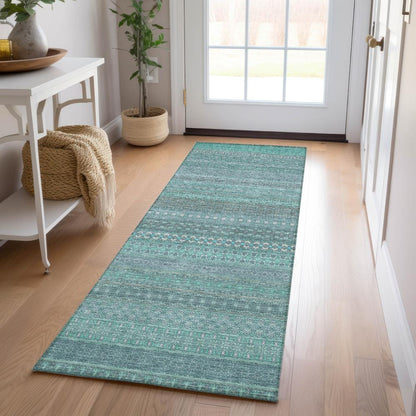 Chantille ACN527 Teal 2'3" x 7'6" Rug