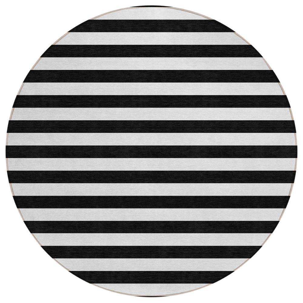 Chantille ACN528 Black 8' x 8' Rug