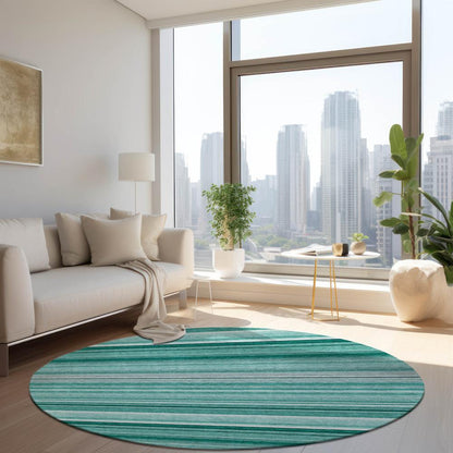 Chantille ACN529 Teal 8' x 8' Rug