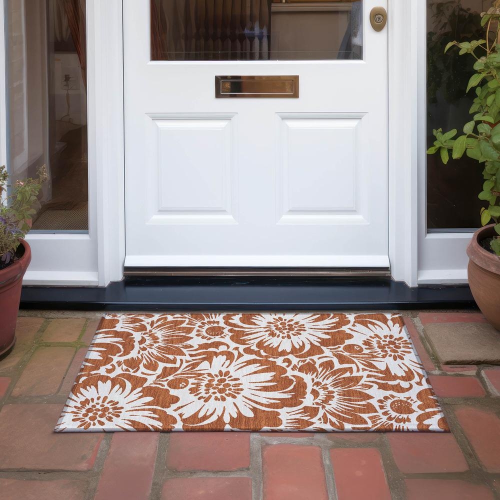 Chantille ACN551 Orange 1'8" x 2'6" Rug