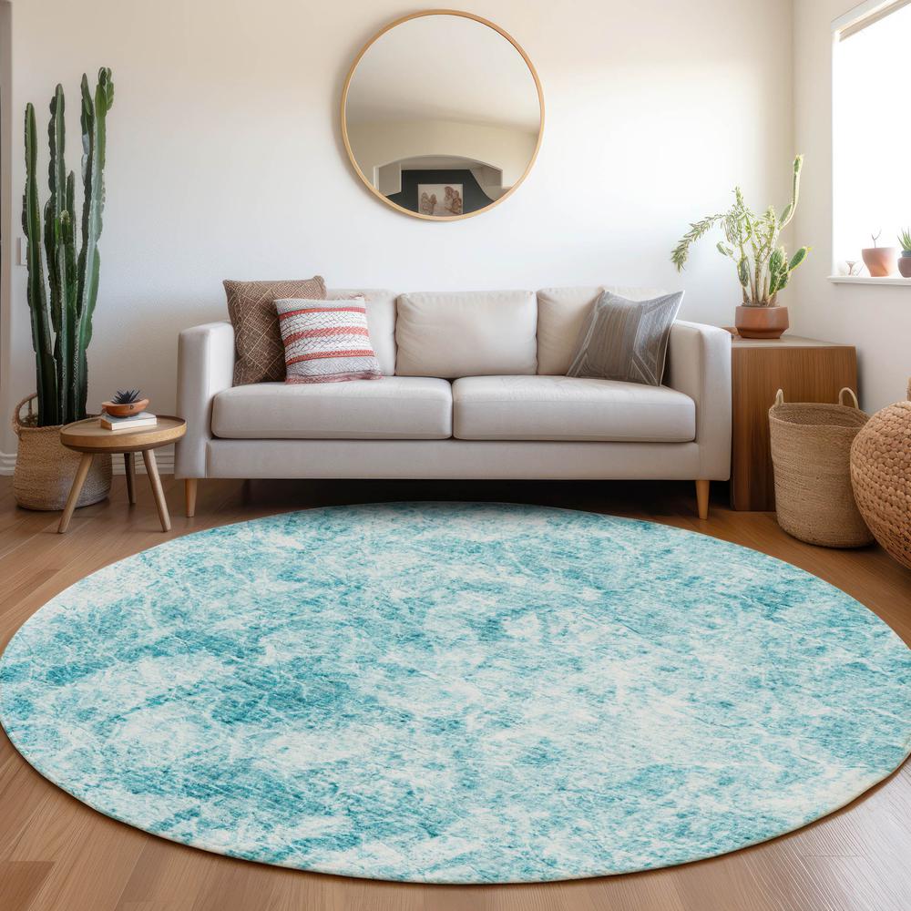 Chantille ACN553 Teal 8' x 8' Rug