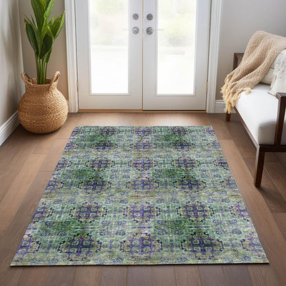 Chantille ACN557 Purple 2'6" x 3'10" Rug