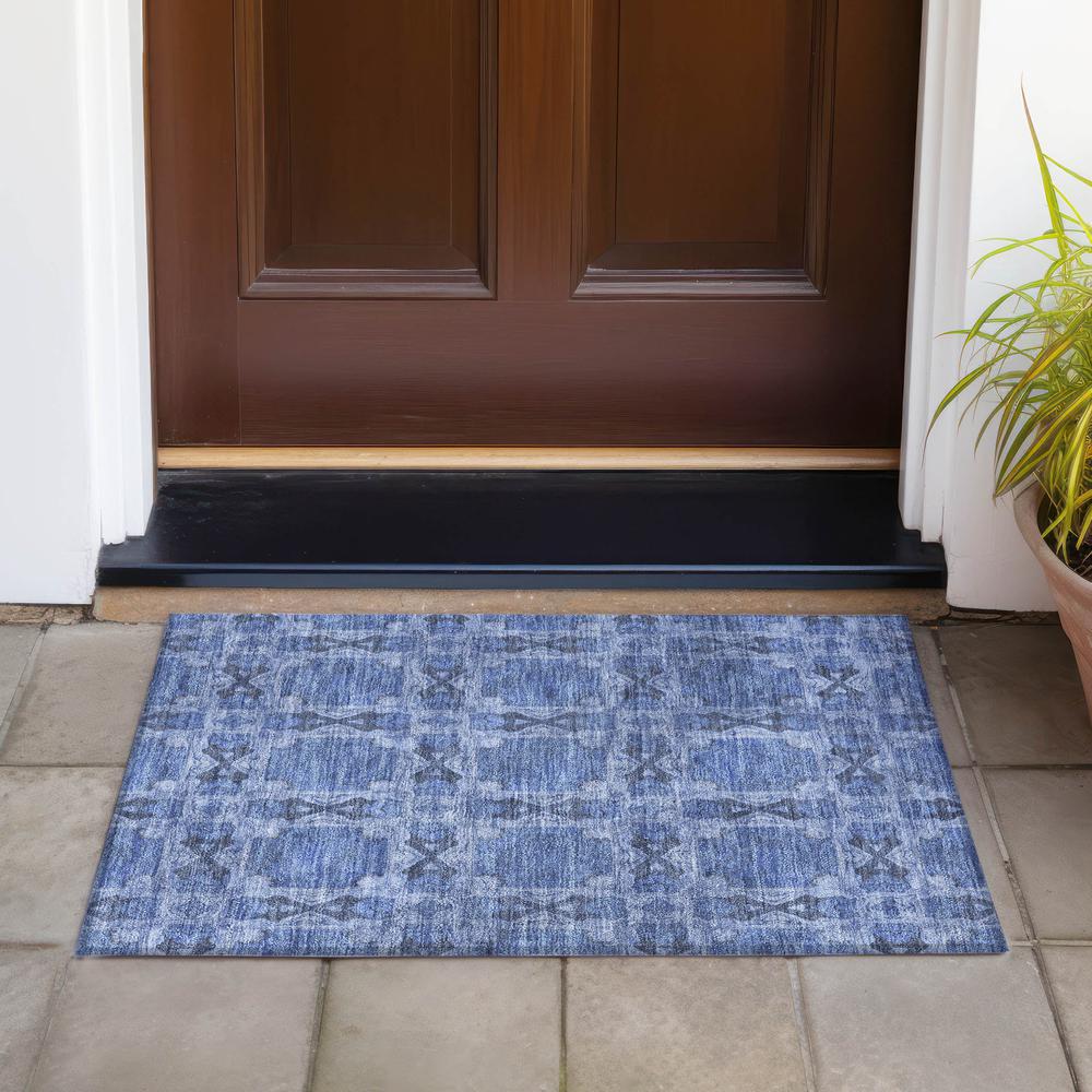 Chantille ACN564 Blue 1'8" x 2'6" Rug