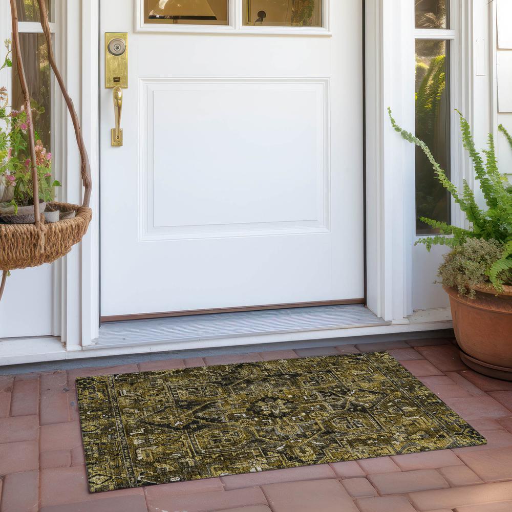 Chantille ACN570 Brown 1'8" x 2'6" Rug