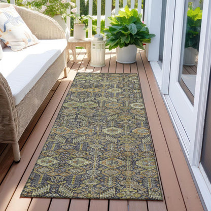 Chantille ACN574 Orange 2'3" x 7'6" Rug