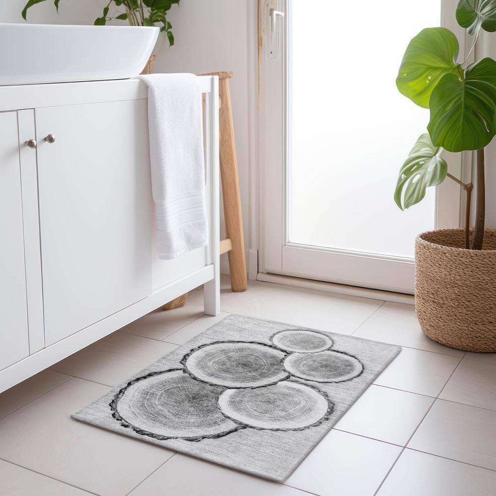 Chantille ACN575 Gray 1'8" x 2'6" Rug