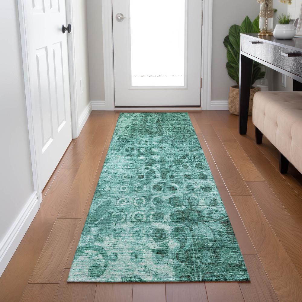 Chantille ACN577 Teal 2'3" x 7'6" Rug