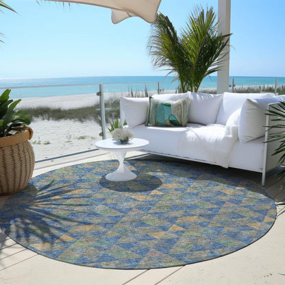 Chantille ACN612 Blue 8' x 8' Rug