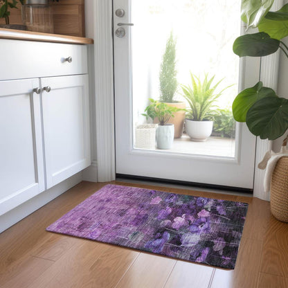 Chantille ACN613 Purple 1'8" x 2'6" Rug