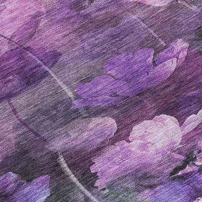 Chantille ACN613 Purple 1'8" x 2'6" Rug