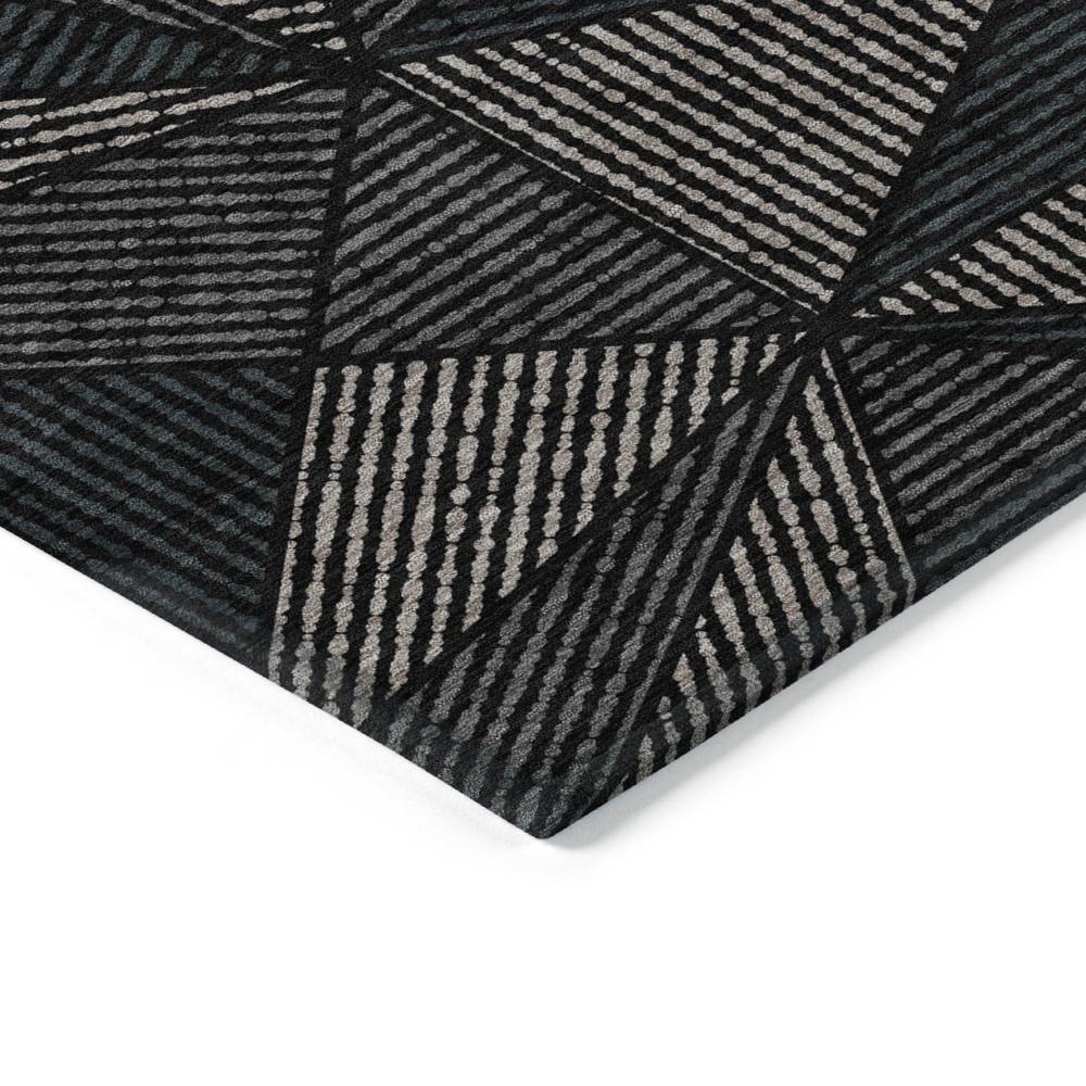 Chantille ACN618 Black 1'8" x 2'6" Rug