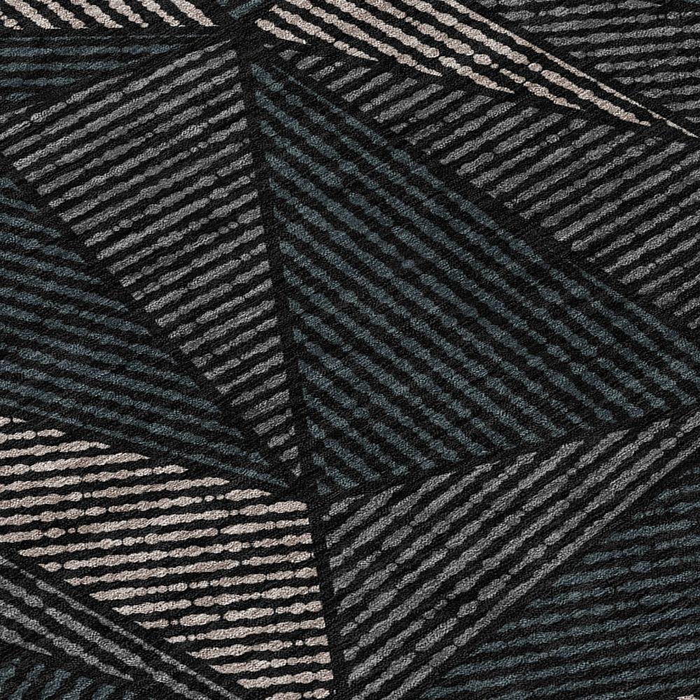 Chantille ACN618 Black 1'8" x 2'6" Rug