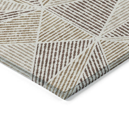 Chantille ACN618 Brown 1'8" x 2'6" Rug