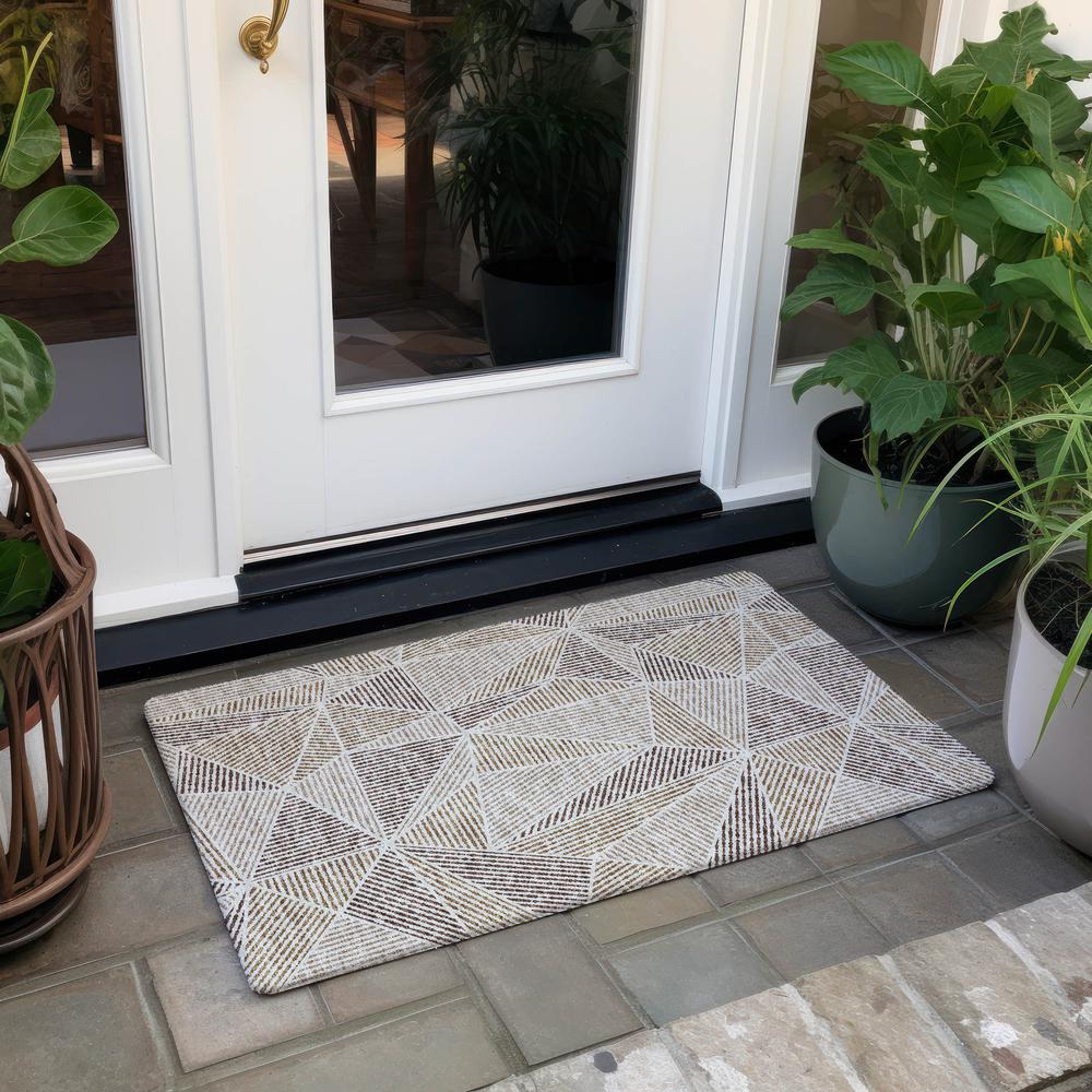Chantille ACN618 Brown 1'8" x 2'6" Rug
