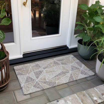 Chantille ACN618 Brown 1'8" x 2'6" Rug