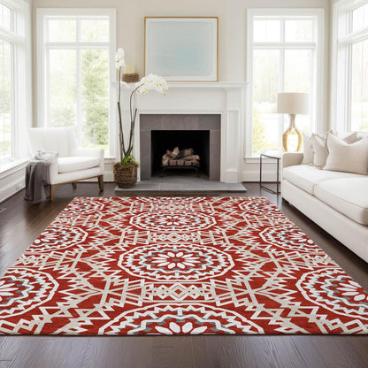 Chantille ACN619 Red 2'6" x 3'10" Rug