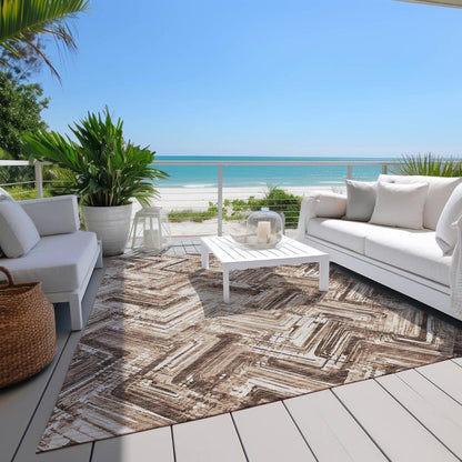 Chantille ACN630 Brown 2'6" x 3'10" Rug