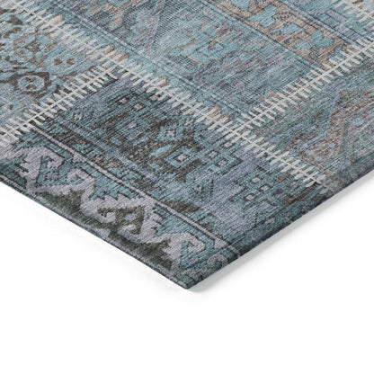 Chantille ACN635 Teal 1'8" x 2'6" Rug