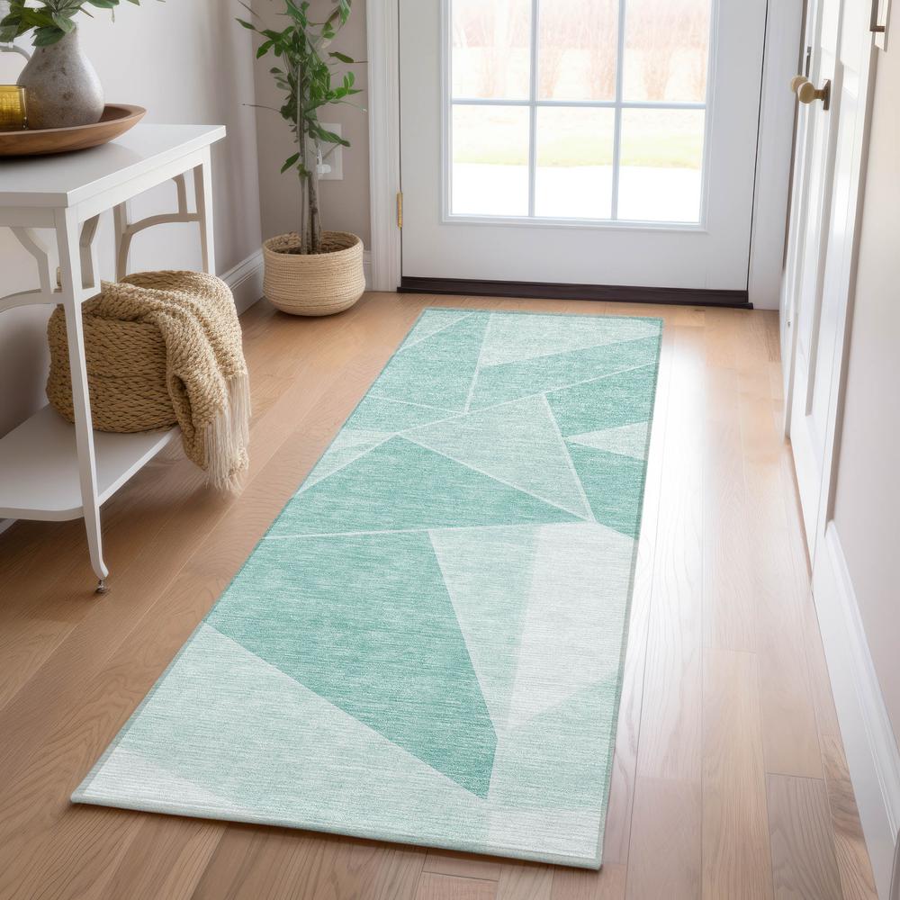 Chantille ACN636 Teal 2'3" x 7'6" Rug