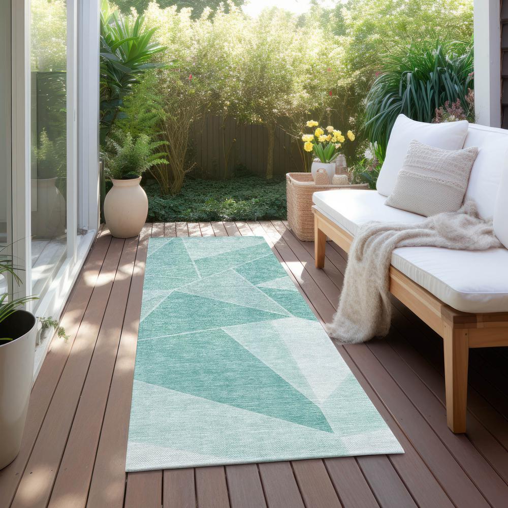 Chantille ACN636 Teal 2'3" x 7'6" Rug