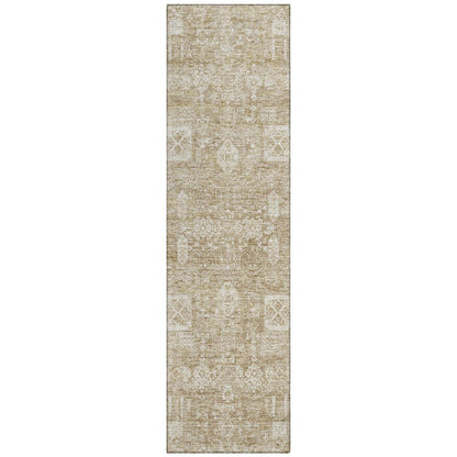 Chantille ACN637 Brown 2'3" x 7'6" Rug