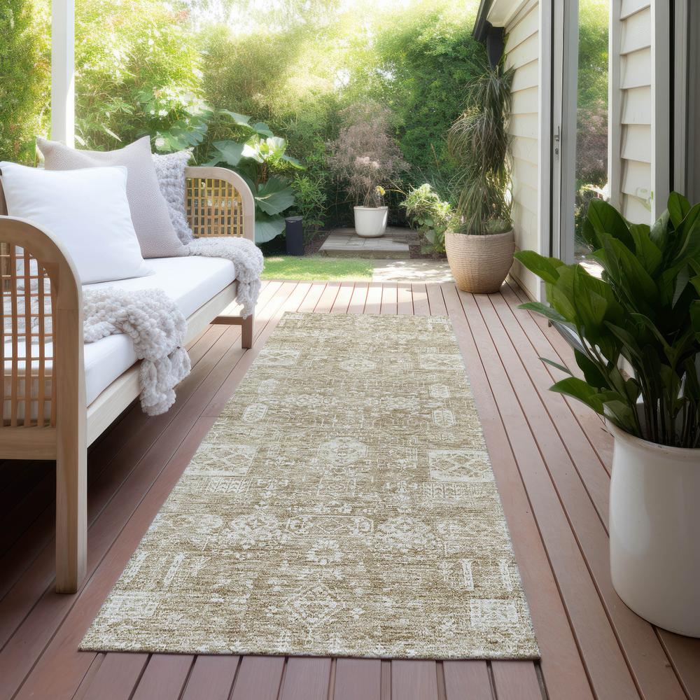 Chantille ACN637 Brown 2'3" x 7'6" Rug